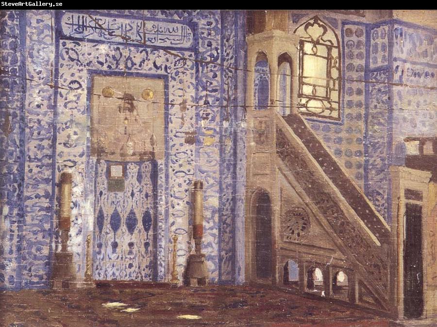 Jean-Leon Gerome Interior of a Mosque